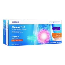 Florax Sm Uva Pediatrico C/ 5flac 5ml