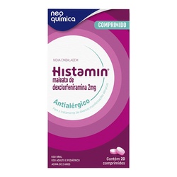 Histamin 2mg C/ 20 Comprimidos