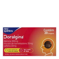 Doralgina C/ 20 Comprimidos