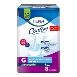 Tena Fralda Confort Biofral G 8 Unidades