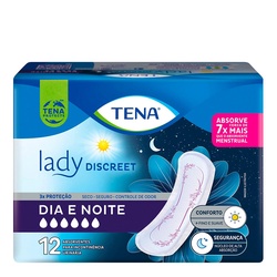 Tena Absorv Ladydiscreet Dia/noite 12uni