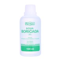 Agua Boricada Farmax 100ml