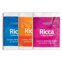 Ricca Lenco De Papel Mini C/10