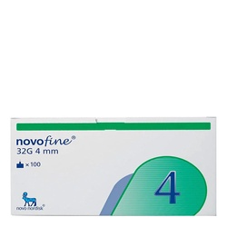 Agulha Novofine 32g 4mm X 0,25 F.v.