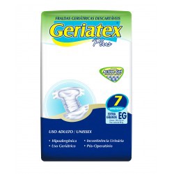 Geriatex Fralda Adulto 7 Unidades (eg)