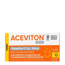 Aceviton C Zinco Eferv C/10 Comprimidos