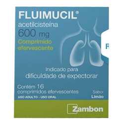 Fluimucil 600mg C/16  Comprimidos Efv