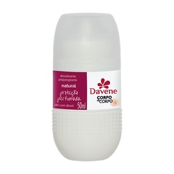 Davene Desod Roll On Corpo A Corpo Natural 50ml