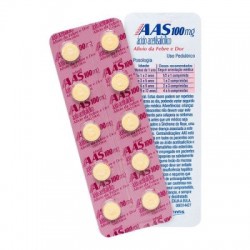 Salicetil 100mg Inf C/10  Comprimidos  F.v