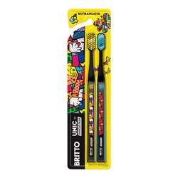 Dentalclean Esc Ultra Macia Romero Britto 2 Unidades