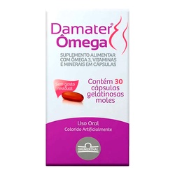 Damater Omega C/ 30 Capsulas