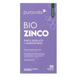Bio Zinco C/ 30 Capsulas - Puravida