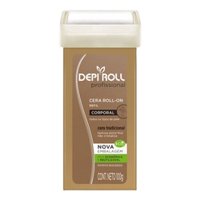 Cera DepilatÓria Roll On Depi Roll Tradicional Refil 100g