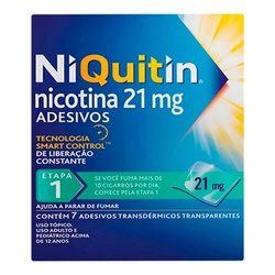 Niquitin 21mg C/ 7adesivos