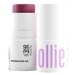 Ollie Blush Batom E Sombra Fps95 Rosa Malva
