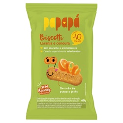 Papapa Biscoito Inf Biscotti Banana E Cacau 60g