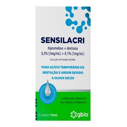 Sensilacri 3mg+1mg 15ml