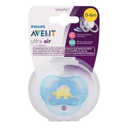 Avent Chup Ultra Air Indiv Azul Dinos 0-6