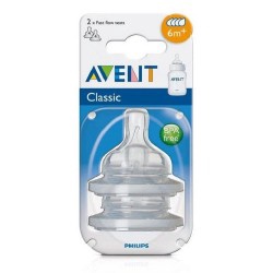 Avent Bico Mamad Classic Anti Colica N4 Scf634/27 2uni