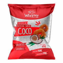 Whey Viv Biscoito 45g Coco
