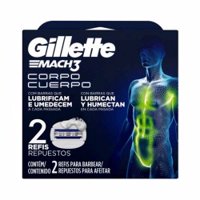 Gillette Carga Mach3 Corpo 2 Unidades