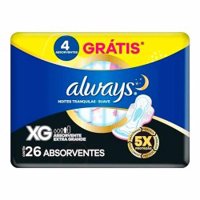 Always Noites Tranquilas Suave Xg 26 Unidades