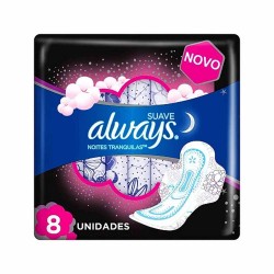 Always Noites Tranquilas Not Suave 8 Unidades
