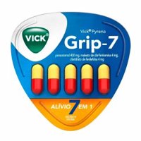 Vick Pyrena Grip-7 C/ 5 Capsulas F.v.