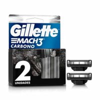 Gillette Carga Mach3 Carbono 2 Unidades