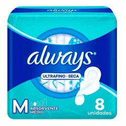 Absorvente Always Active Ultrafino Com Abas 8uni