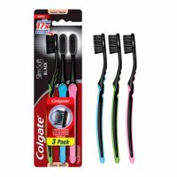 Colgate Esc Slim Soft Black 3 Unidades