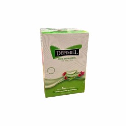 Cera DepilatÓria Depimiel Vegetal Com Aloe Vera 4uni 250g
