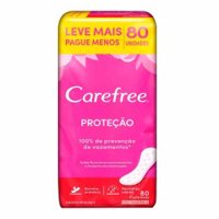 Carefree Todo Dia S/perfume 80 Unidades