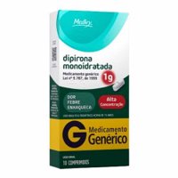 Dipirona 1g C/ 10 Comprimidos Medley