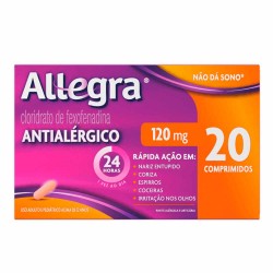 Allegra 120mg C/ 20 Comprimidos