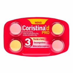 Coristina D Pro C/  4 Comprimidos F.v