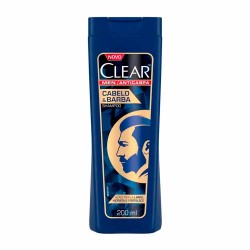 Clear Anticaspa Sh Cabelo Barba 200ml