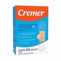 Cremer Curativo A Prova Da Agua Trans 15 Unidades