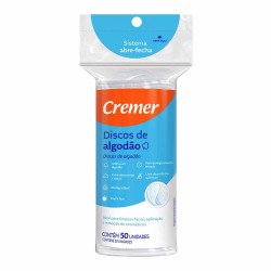 Algodao Cremer Disco 50 Unidades