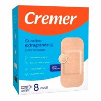 Cremer Curativo Extra Grande 8 Unidades