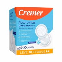 Cremer Absorv P/seios 30 Unidades