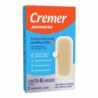 Cremer Curativo Hidr Adv P/bolhas E Calos 8 Unidades