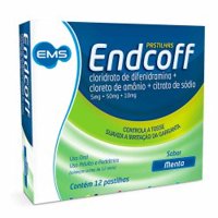 Endcoff Pastilha Menta C/ 12 Unidadesd