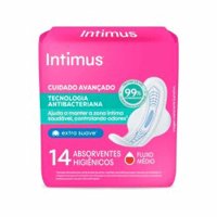 Intimus Gel Tecnologia Antibacteriana C/abas 14 Unidades