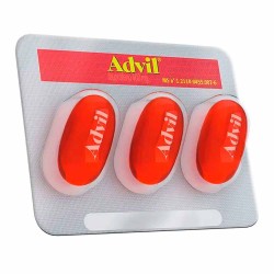 Advil Extra Alivio 400mg C/ 3 Capsulas F.v.