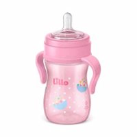 Mamadeira Com Alca Lillo Super Passos Silicone 240ml