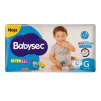 Babysec Ultraprotect Fralda Mega(g)32 Unidades