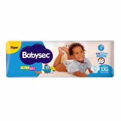 Babysec Ultraprotect Fralda Hiper (xxg)48 Unidades