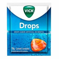 Pastilha Vick Drops Sabor Mentol
