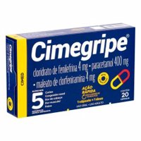 Cimegripe C/ 20 Capsulas